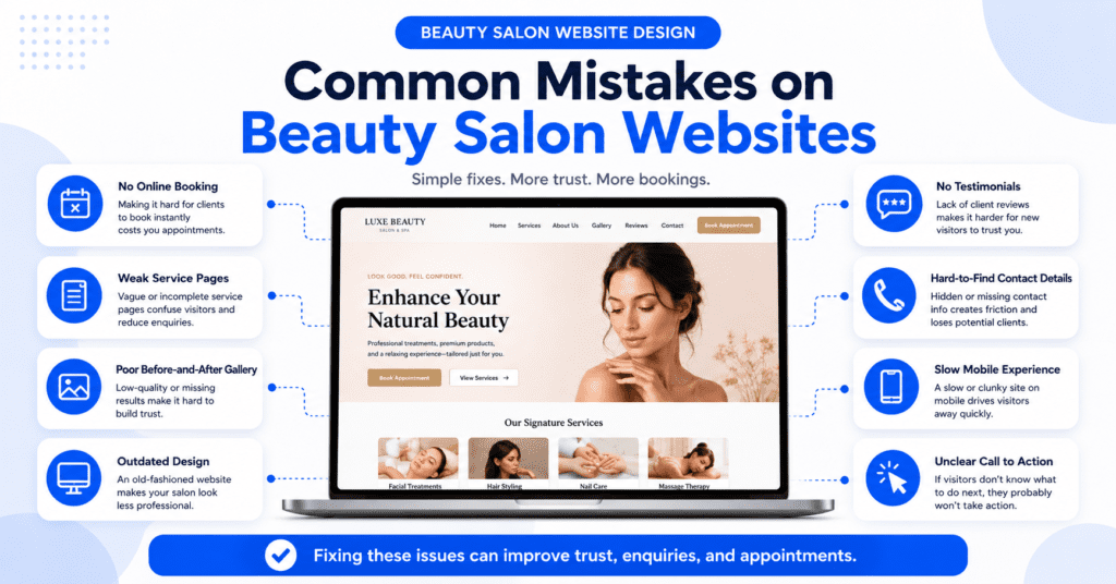 Beauty Salon Website Design