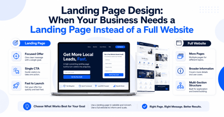 Landing Page Design