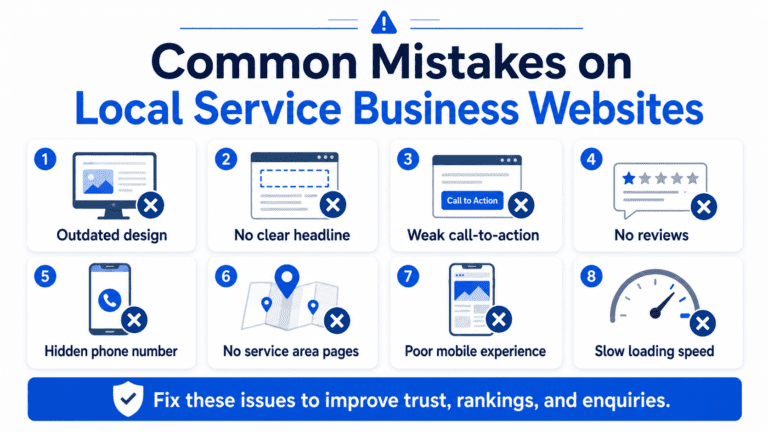 Local Service Businesses Mistake