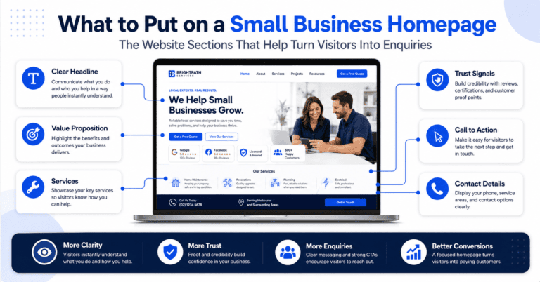 Small Business Homepage