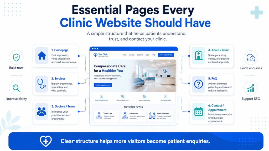 Website Design for Clinics