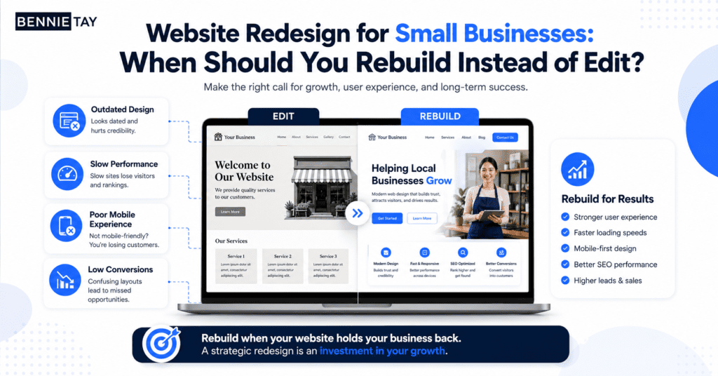 Website Redesign for Small Businesses