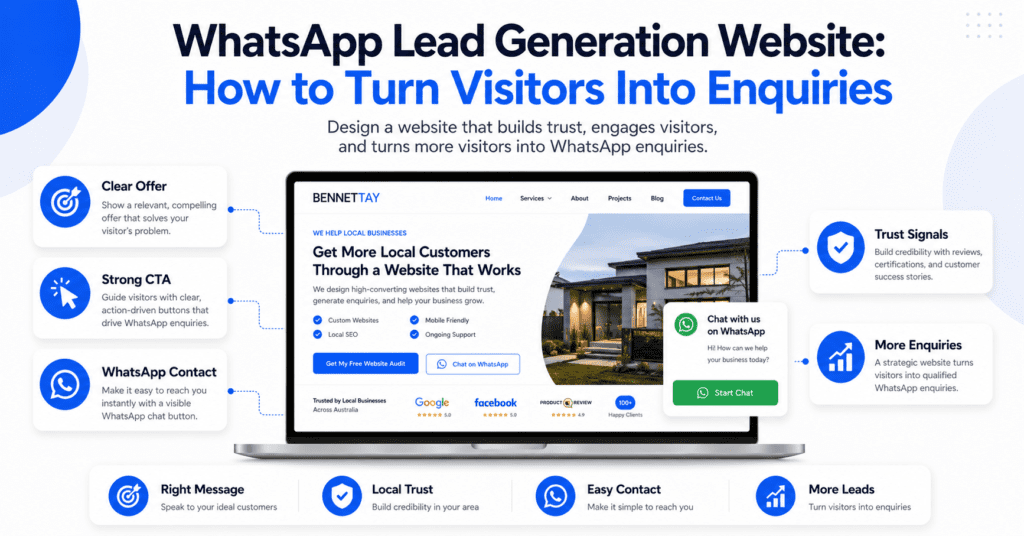 WhatsApp Lead Generation Website