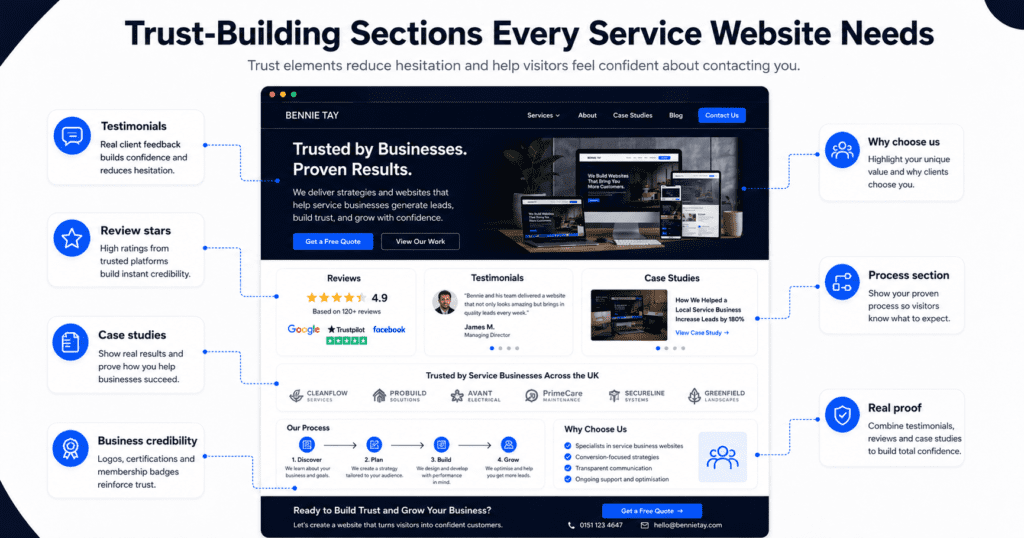 website section