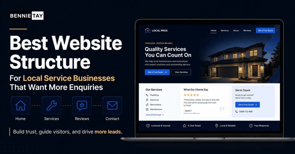 Best Website Structure for Local Service Businesses