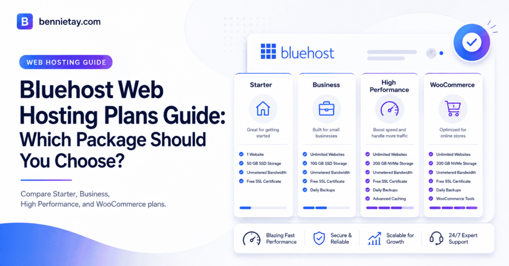 Bluehost Web Hosting Plans