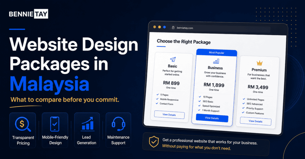 Choose a Website Design Package