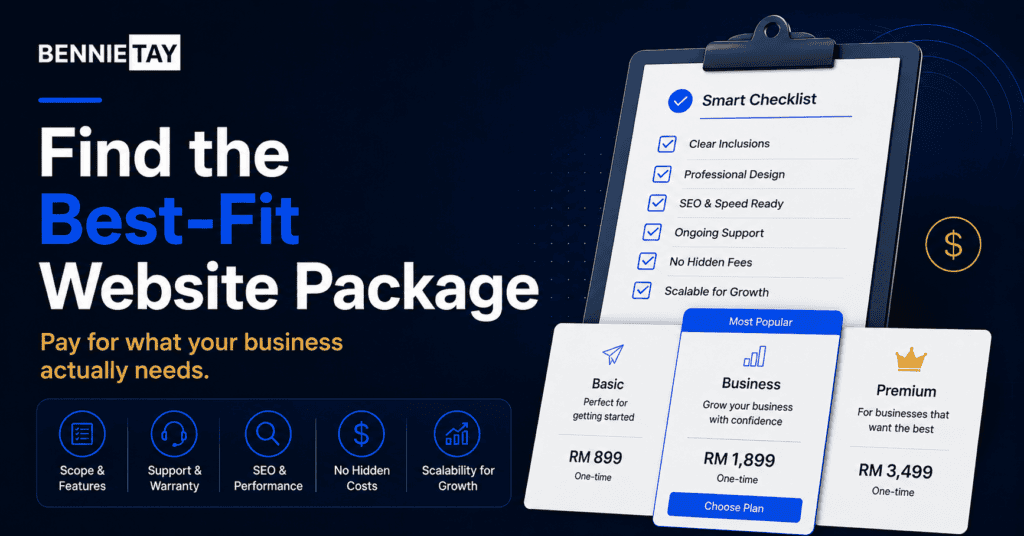 Choose a Website Design Package