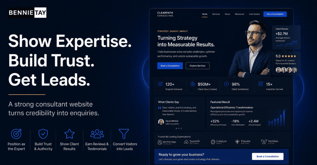 Consultant Website Design