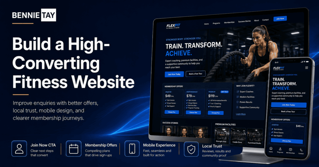 Fitness and Gym Website Design