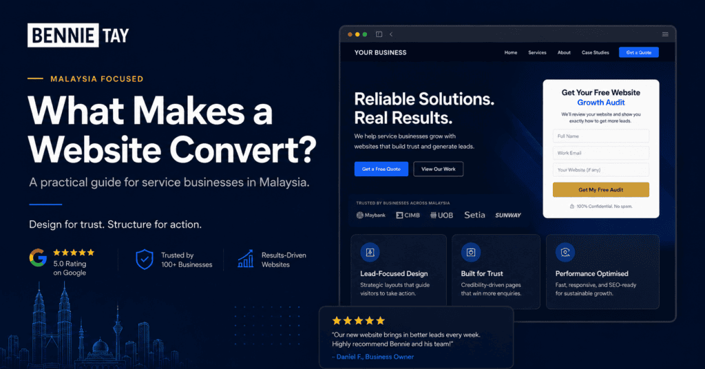 High-Converting Service Business Website