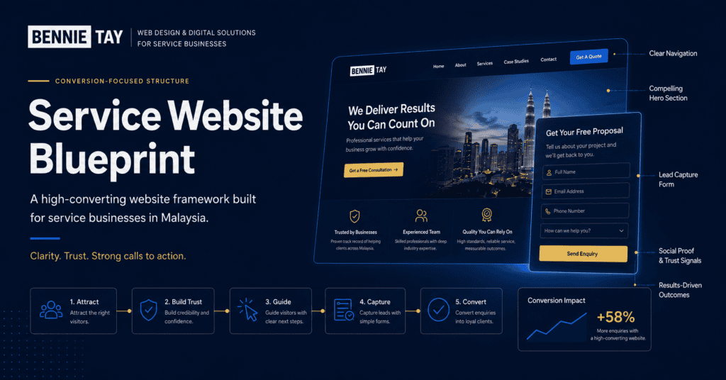 High-Converting Service Business Website