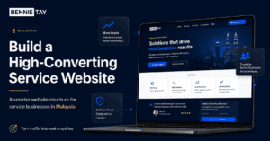 High-Converting Service Business Website