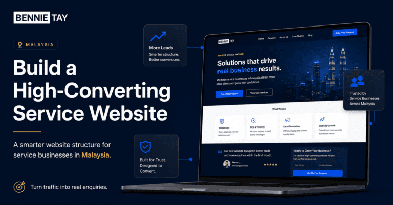 High-Converting Service Business Website
