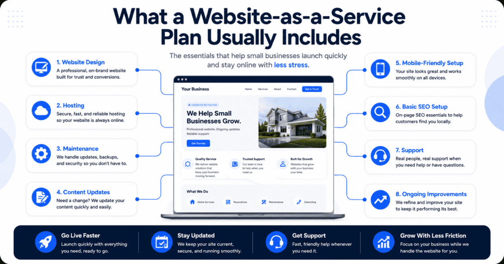 How Website-as-a-Service Helps Small Businesses Launch Faster