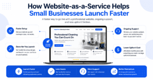 How Website-as-a-Service Helps Small Businesses Launch Faster