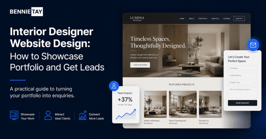 Interior Designer Website Design 4