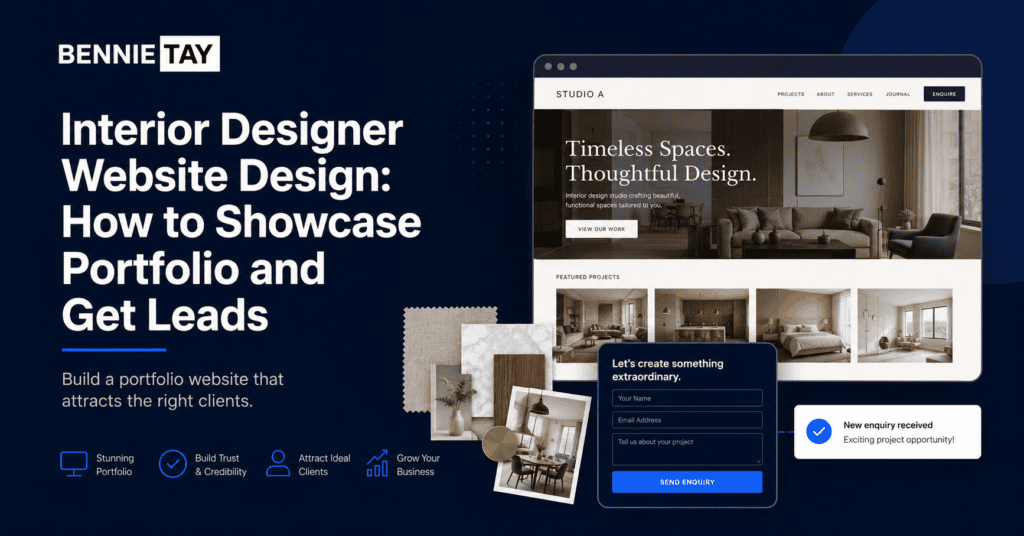 Interior Designer Website Design 4