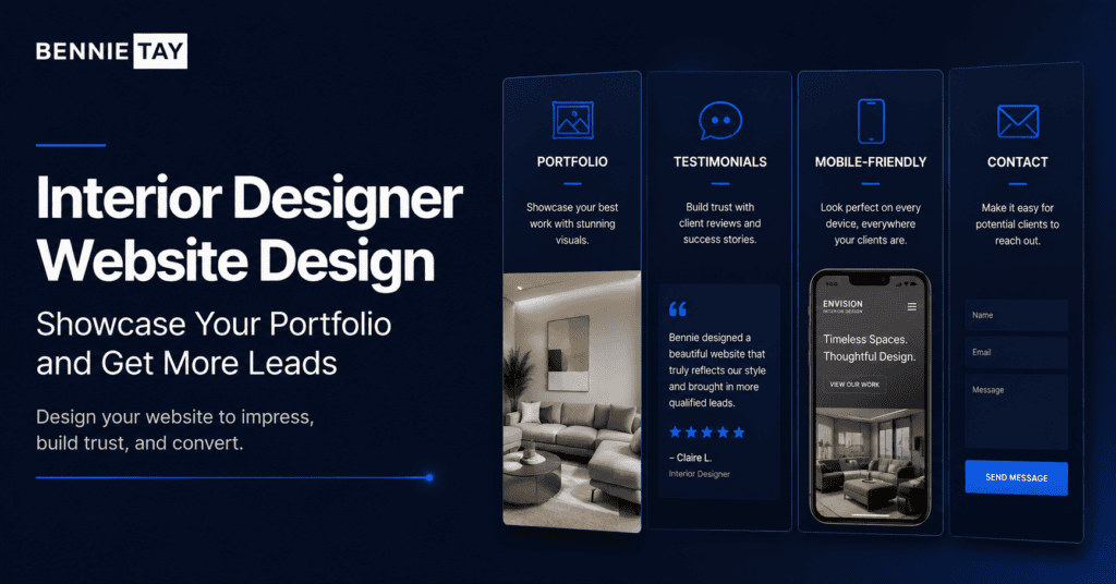 Interior Designer Website Design 4