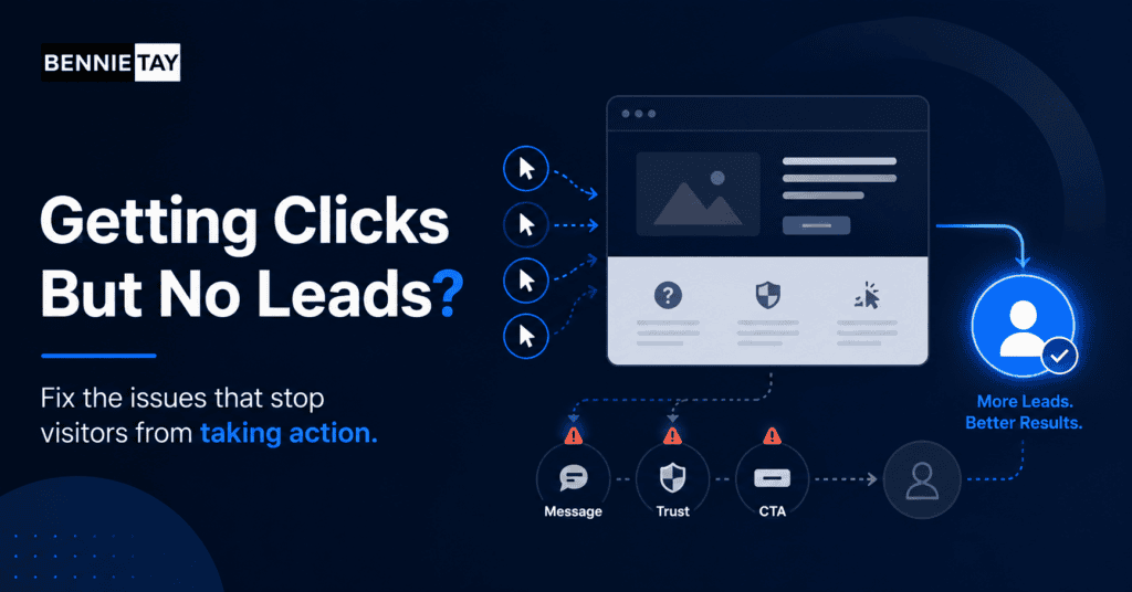 Landing Page Gets Clicks but No Leads
