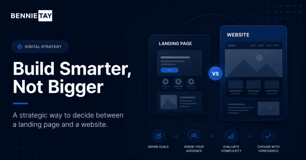 Landing Page vs Website