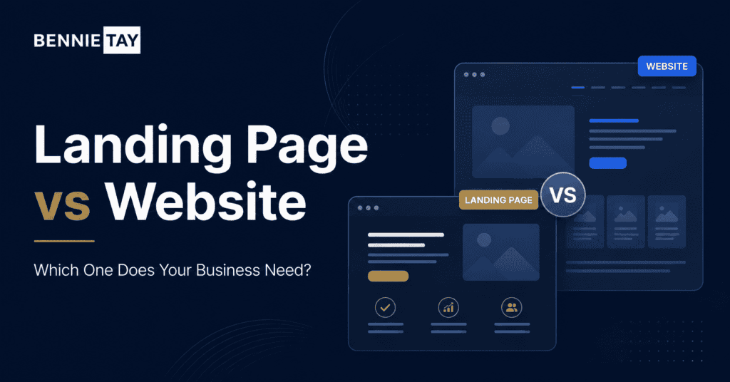 Landing Page vs Website