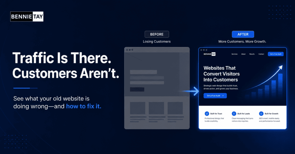 Old Website Is Losing Customers
