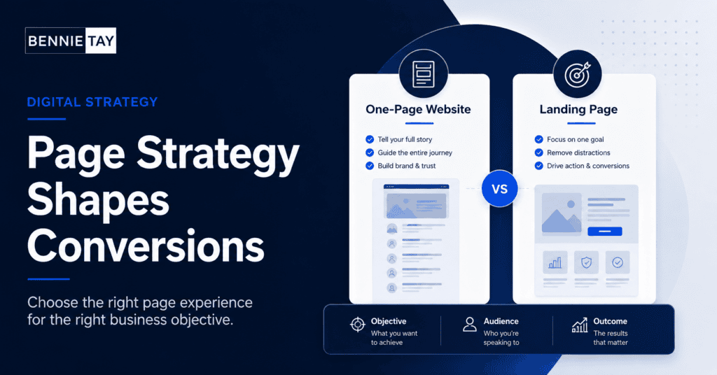 One-Page Website vs Landing Page