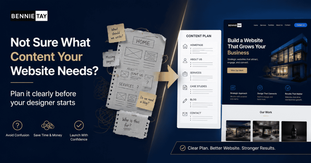 Plan Website Content