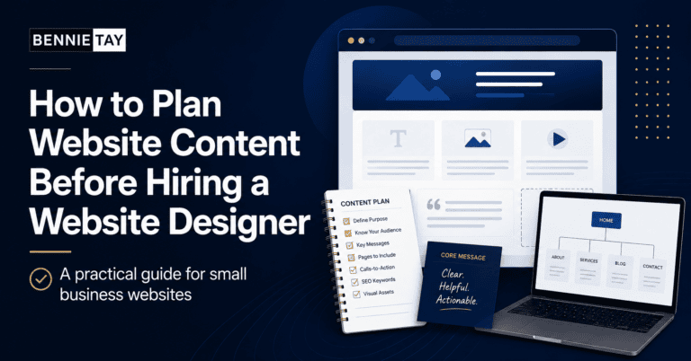 Plan Website Content