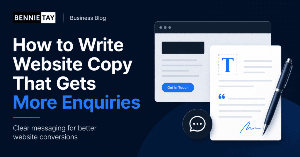Website Copy That Gets More Enquiries