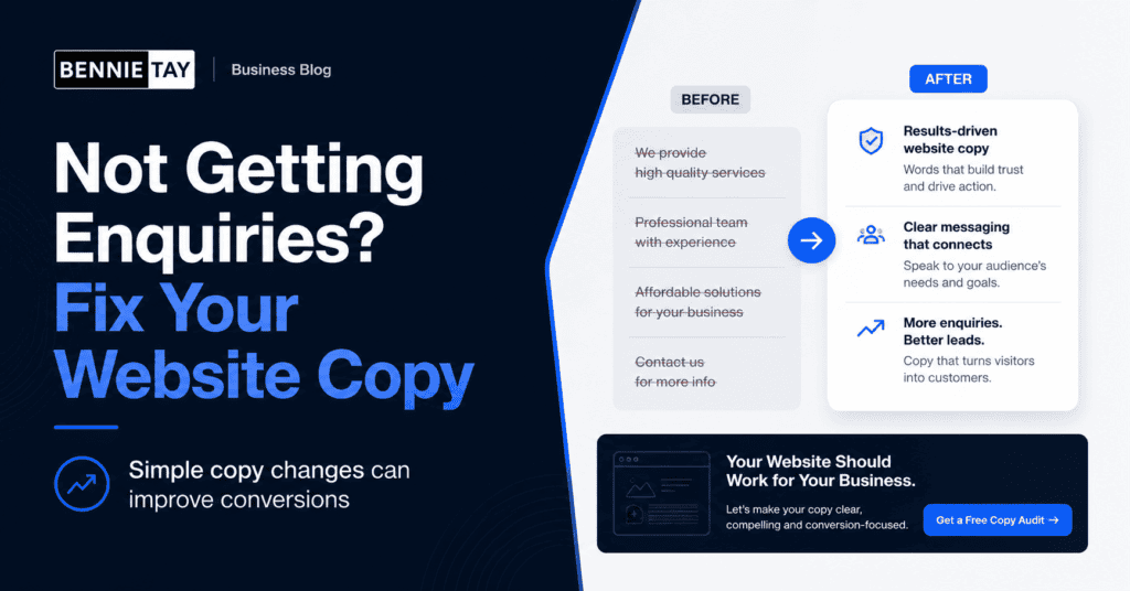 Website Copy That Gets More Enquiries