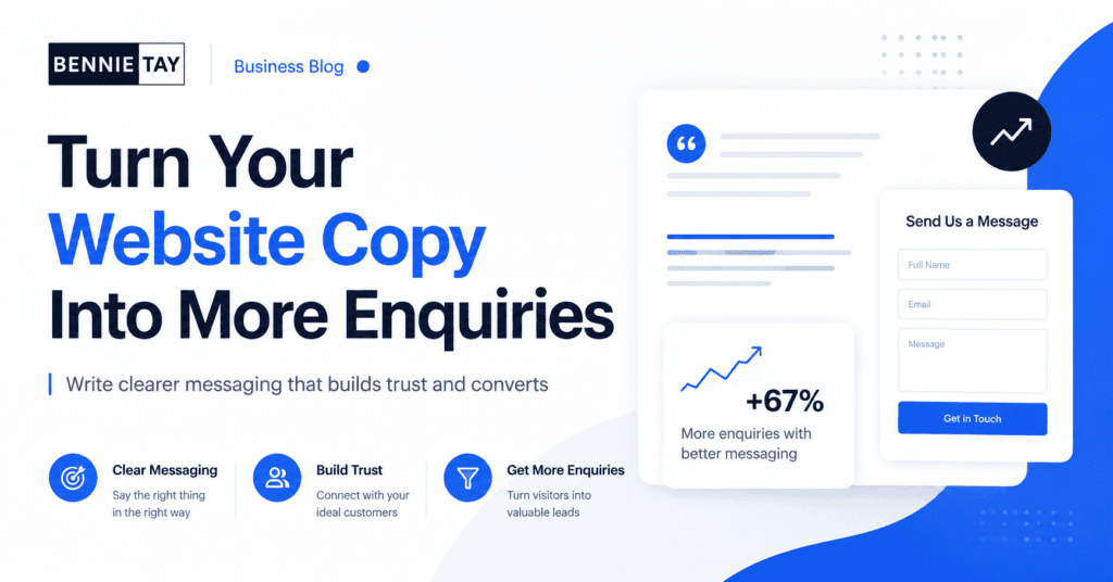 Website Copy That Gets More Enquiries