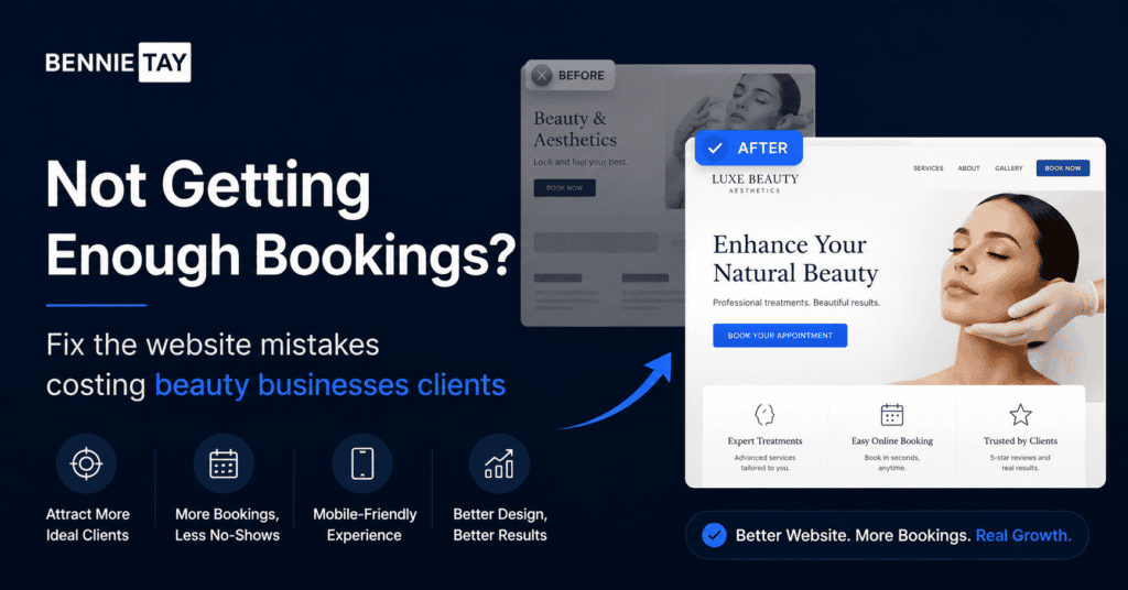 Website Design for Beauty Salons and Aesthetic Businesses