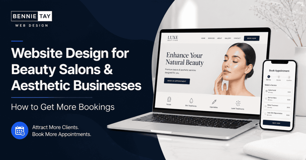 Website Design for Beauty Salons and Aesthetic Businesses