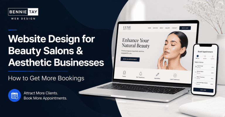 Website Design for Beauty Salons and Aesthetic Businesses