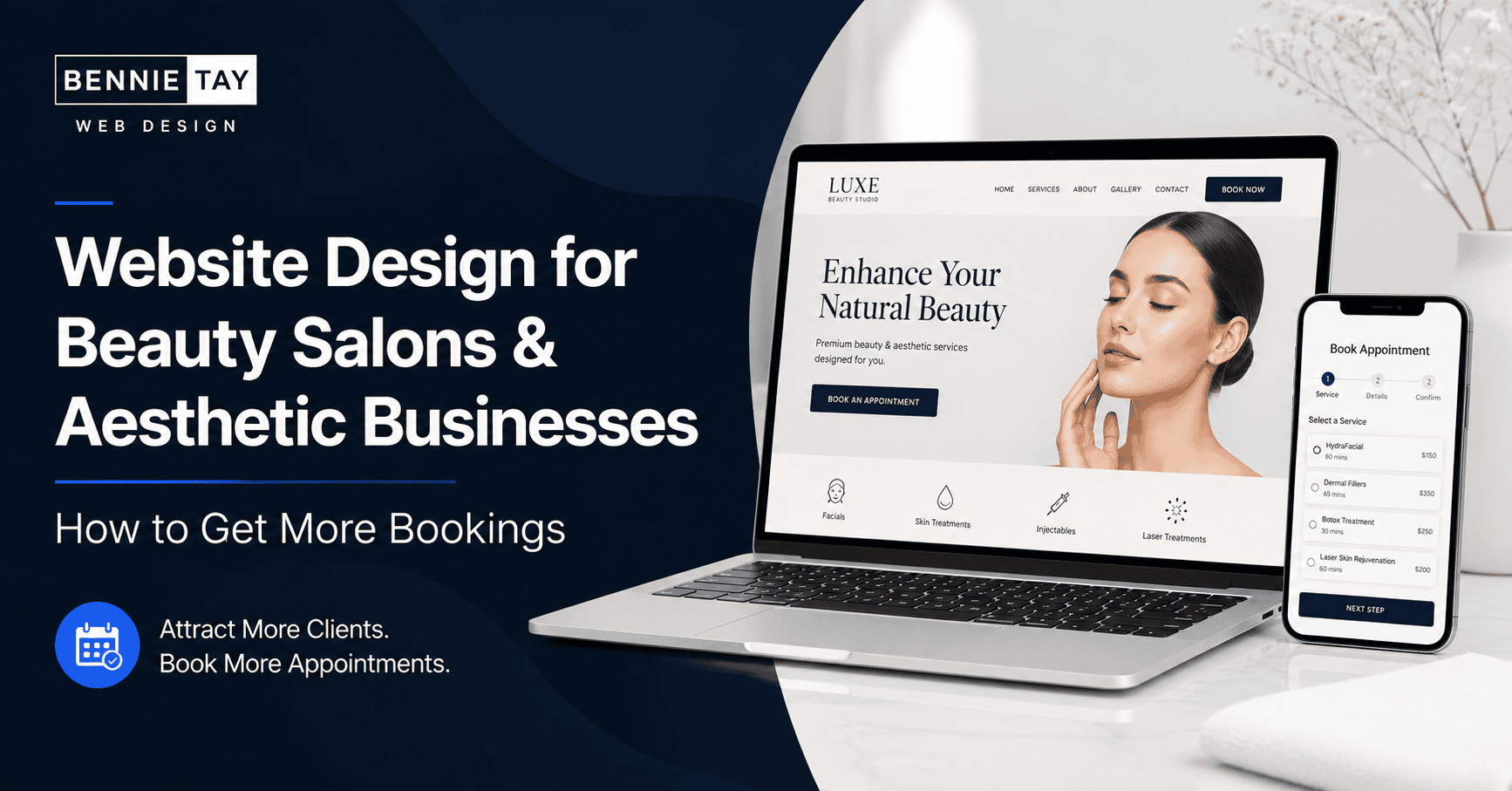 Website Design for Beauty Salons and Aesthetic Businesses