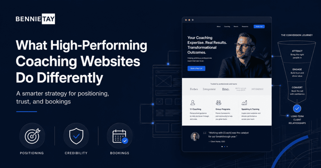 Website Design for Coaches and Trainers