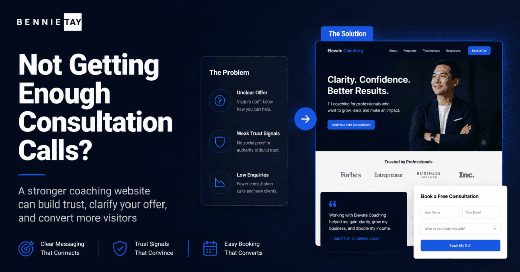 Website Design for Coaches and Trainers