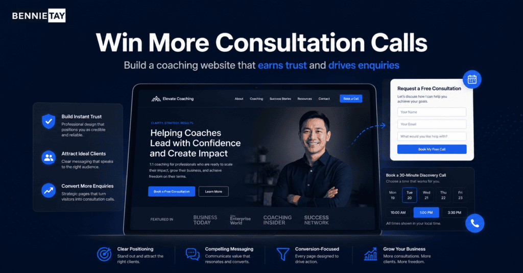 Website Design for Coaches and Trainers