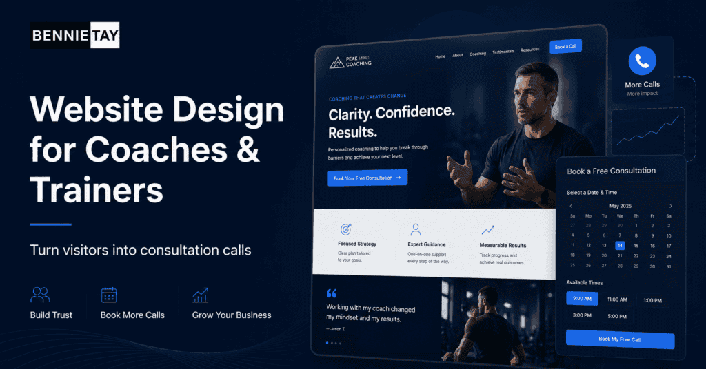 Website Design for Coaches and Trainers