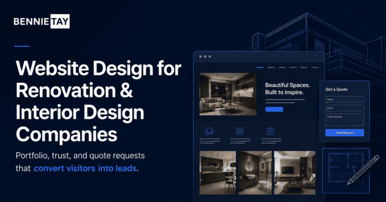 Website Design for Renovation and Interior Design Companies