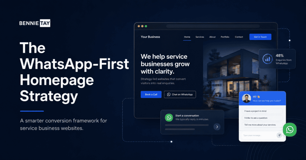 WhatsApp enquiries website