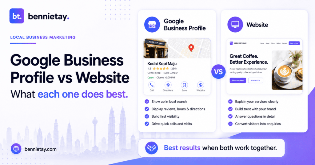 Google Business Profile + Website