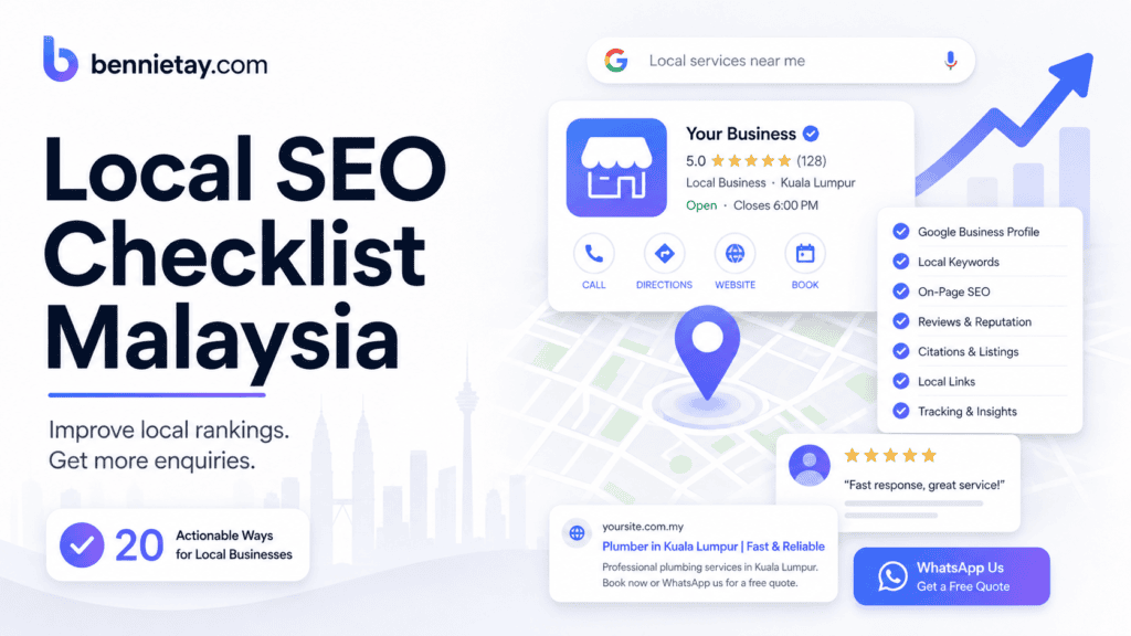 Local SEO Checklist Malaysia