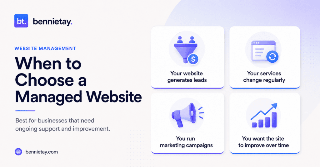 Managed Website vs Website Maintenance