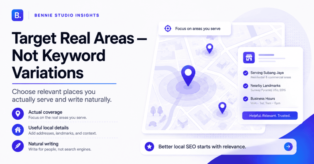 Service Area Pages for Local SEO