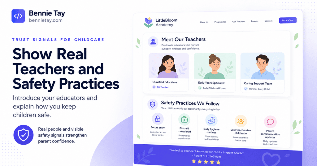 Website Design for Childcare Centres