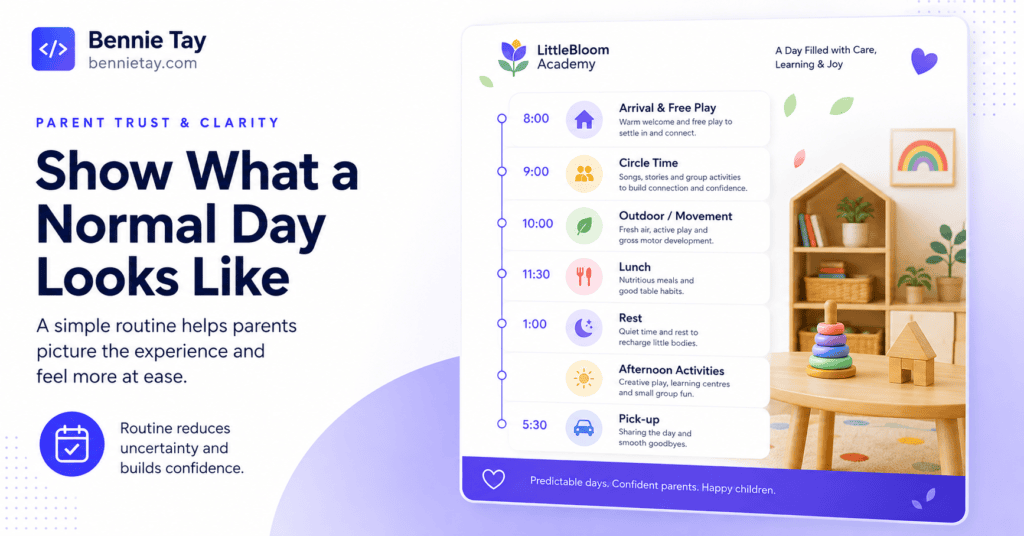 Website Design for Childcare Centres