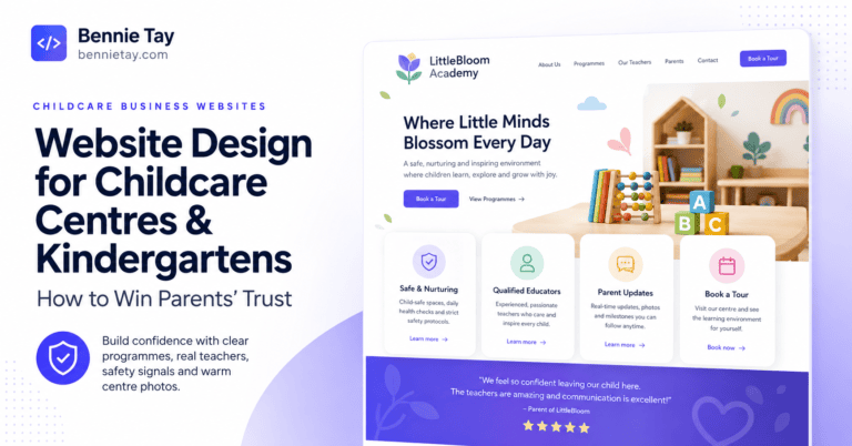 Website Design for Childcare Centres